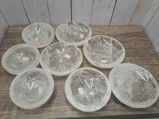 Bowls - Clear Quartz