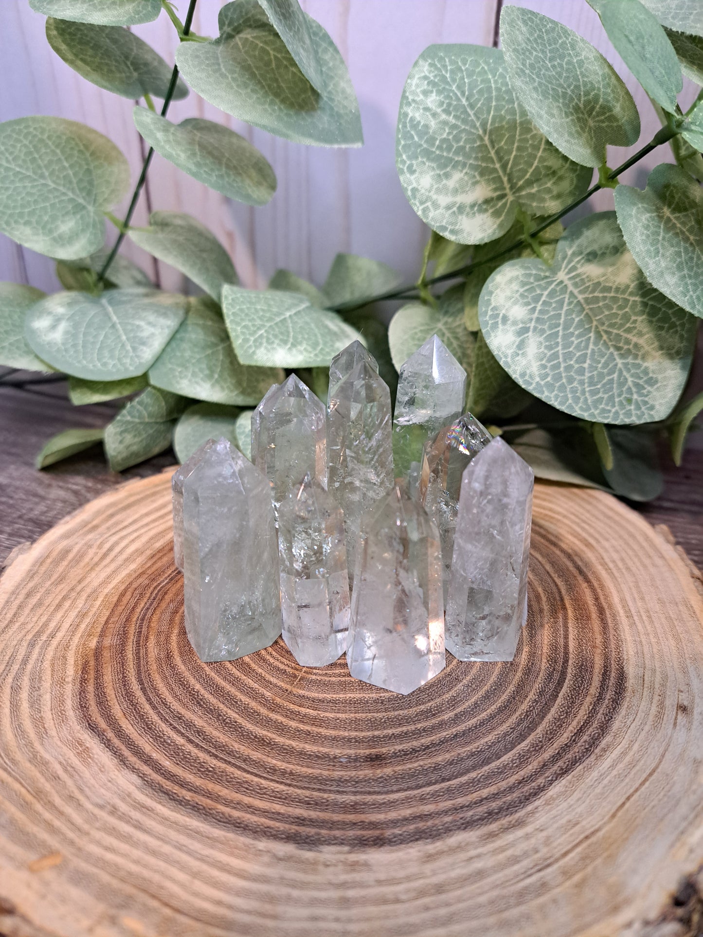 Presulite Green Amethyst Towers