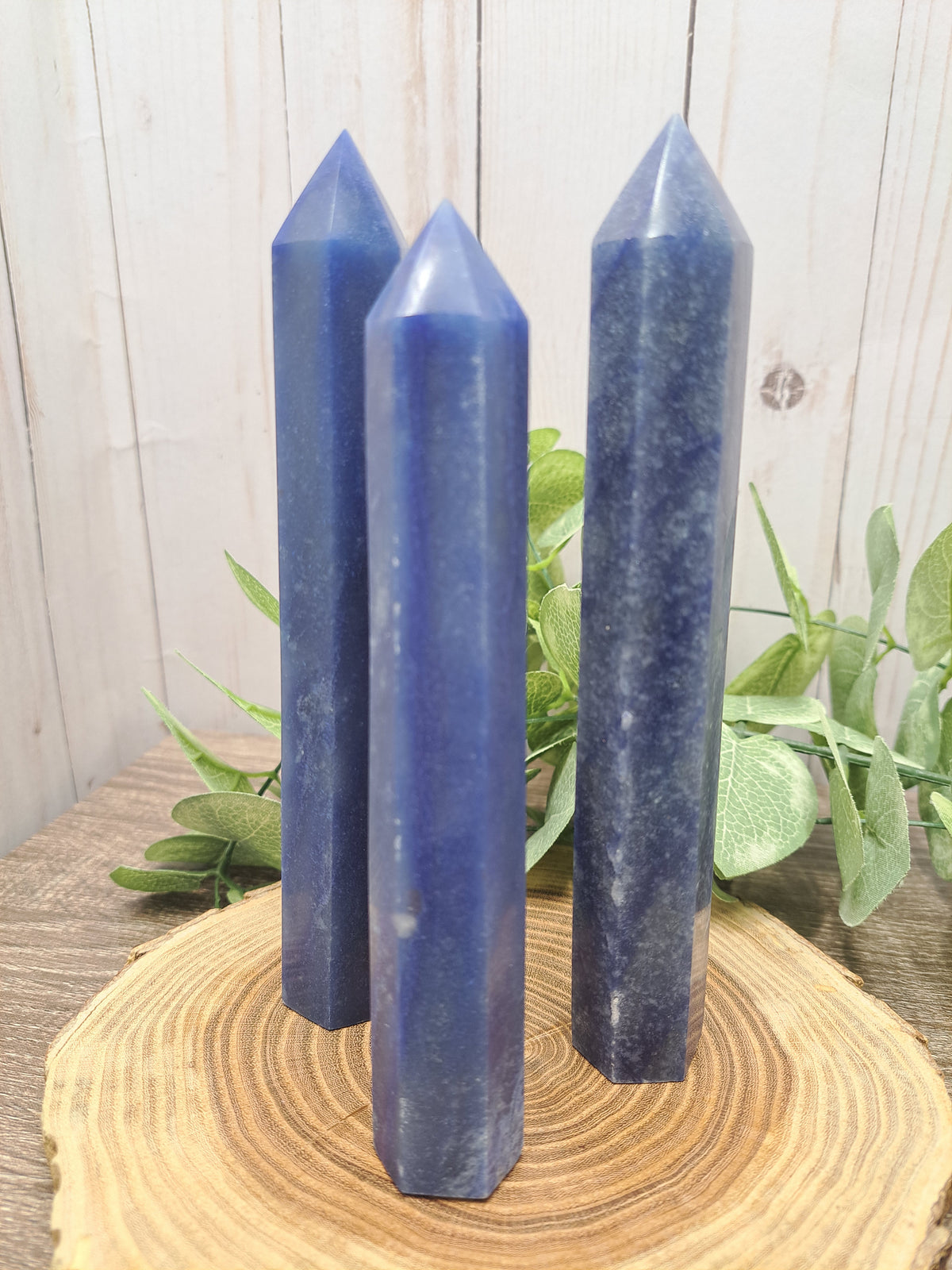Blue Aventurine Towers - Larger