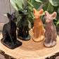 Bast (Bastet) Sphinx Cat Carvings