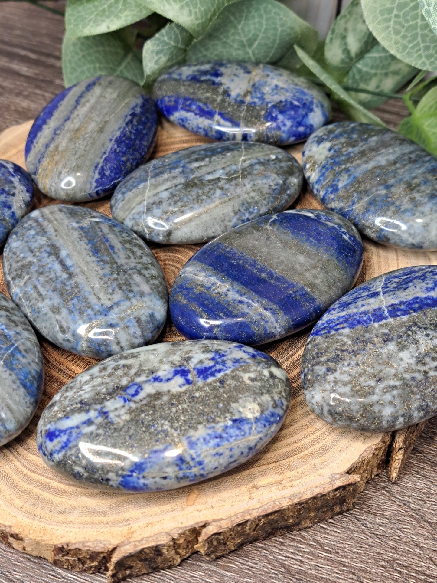 Lapiz Lazuli Palm Stones