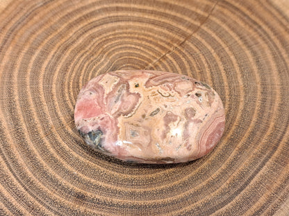 Rhodochrosite Palm Stones