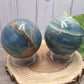Blue Onyx Spheres