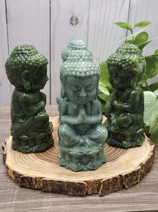 Praying Buddha Carvings