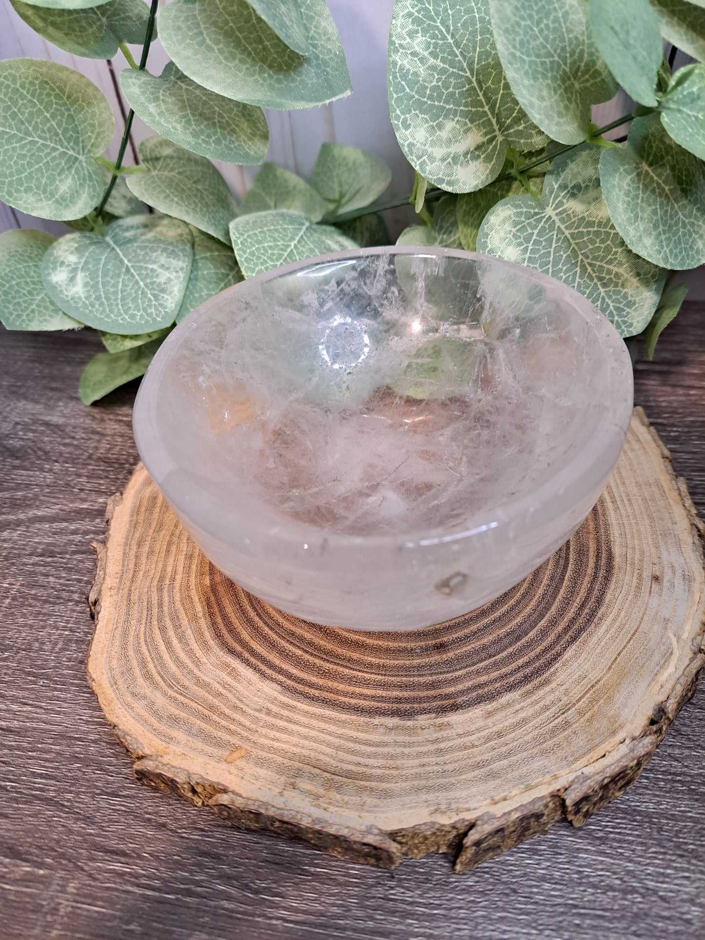 Bowl - Clear Quartz