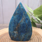 Blue Apatite Freeforms