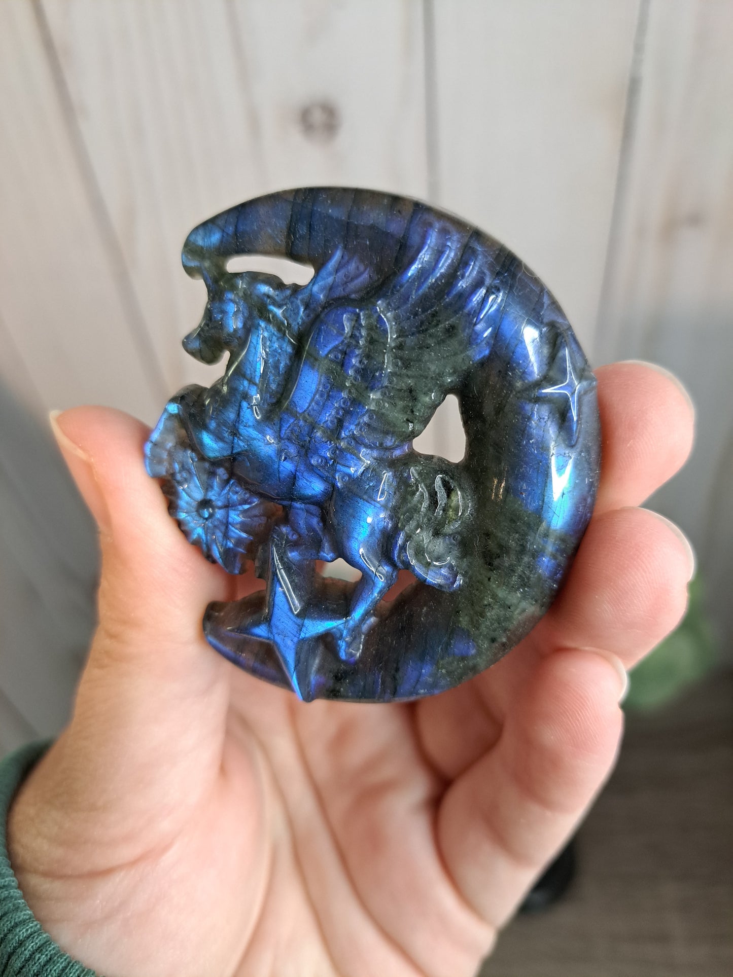 Pegasus Labradorite Carvings