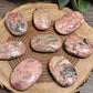 Rhodochrosite Palm Stones