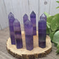 Purple Fluorite Towers