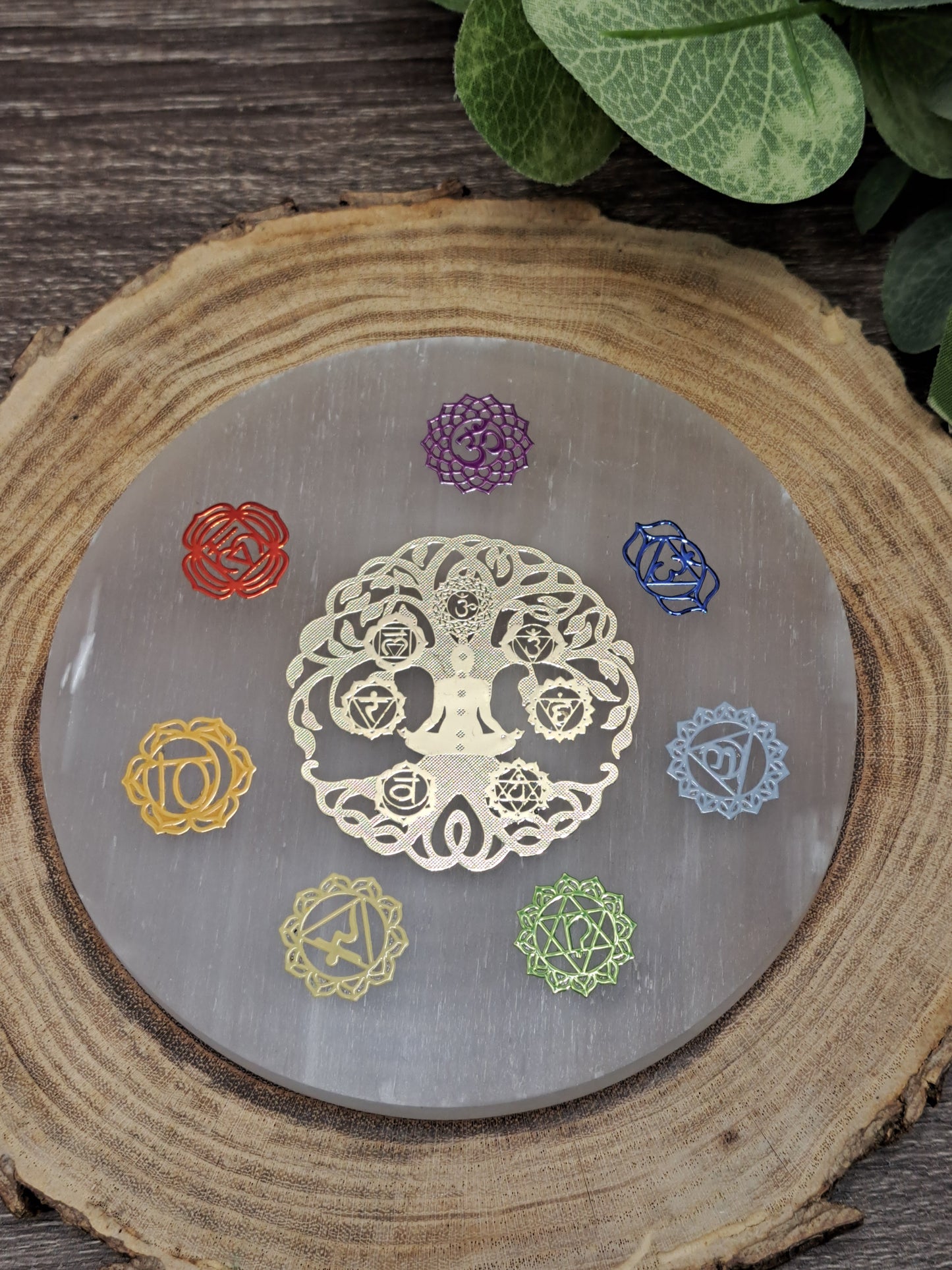 Selenite Charging Plates