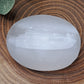 Selenite Palm Stone