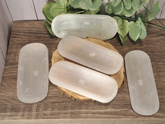 Selenite Bowl/Plate - Rectangle