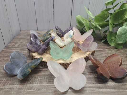 Assorted Butterfly Carvings