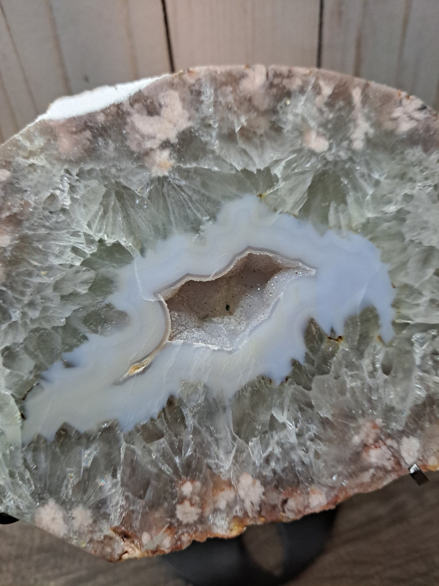 Druzy Slab - Presulite, Flower Agate