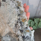 Chrysanthemum Quartz with Pyrite and other inclusions - Statement Cluster