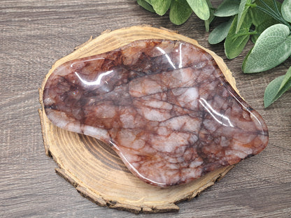 Fire Quartz Dish Bowl