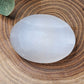 Selenite Palm Stone