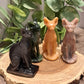 Bast (Bastet) Sphinx Cat Carvings