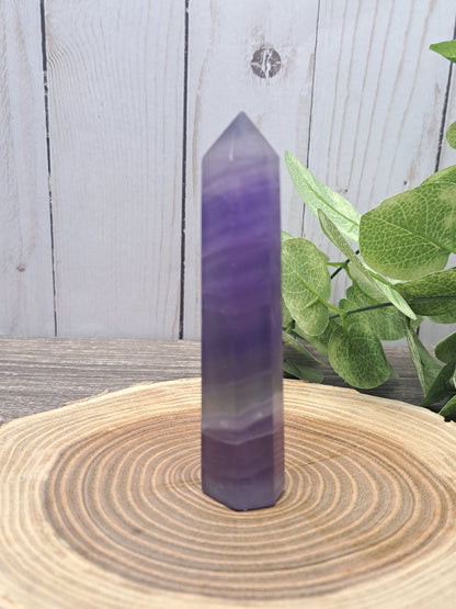 Purple Fluorite Towers