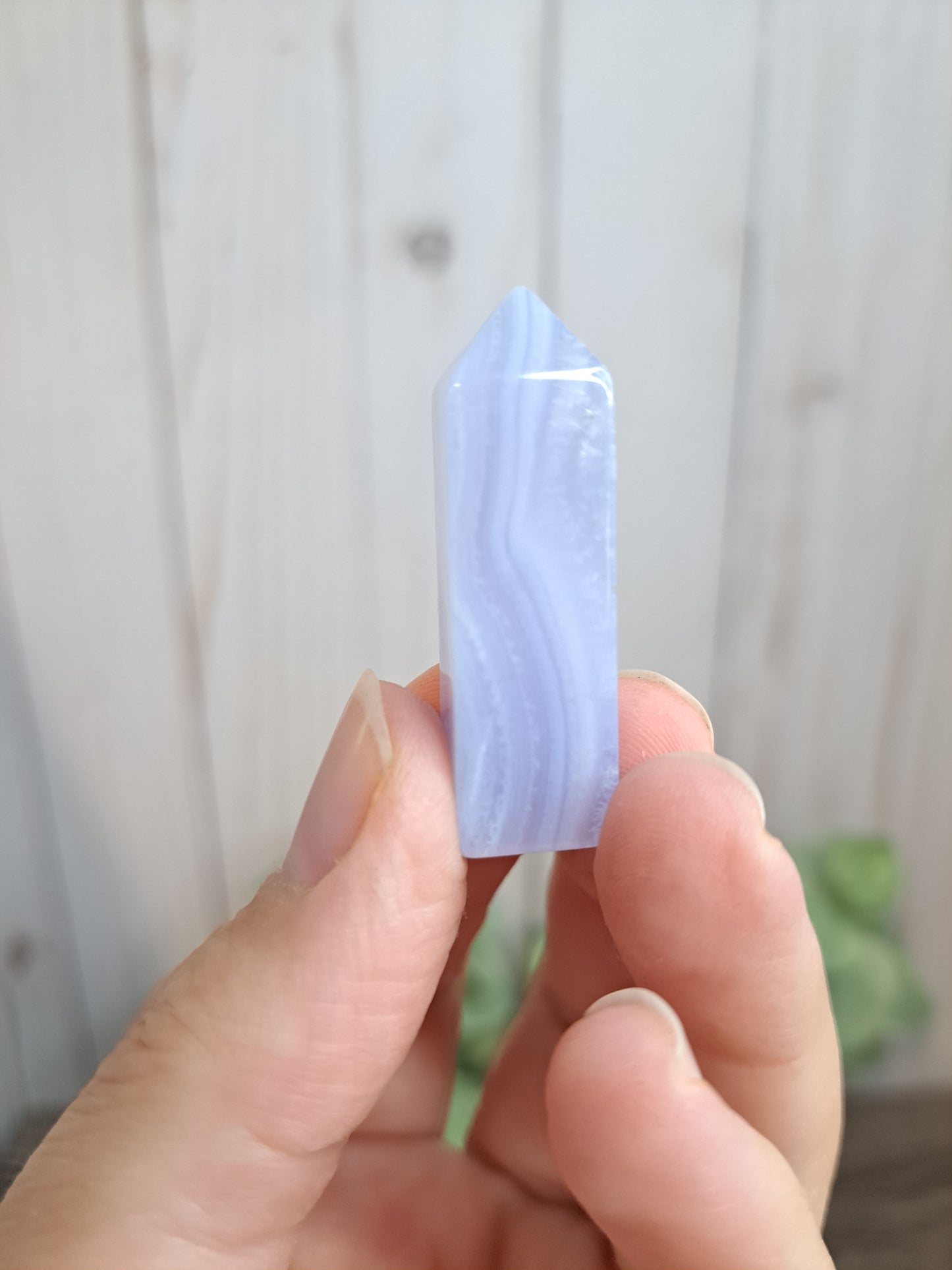 Blue Lace Agate Towers  - Small