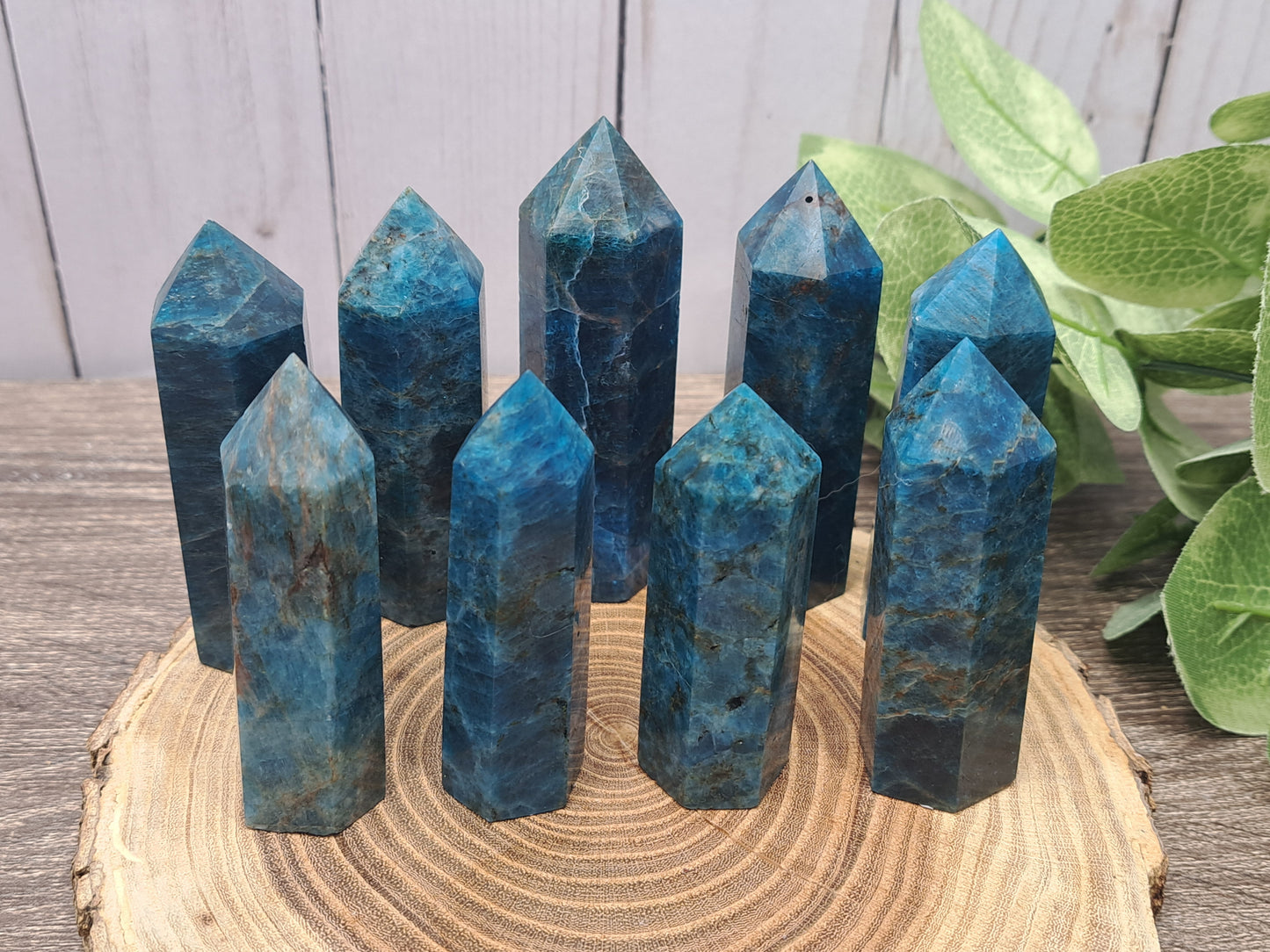 Blue Apatite Towers