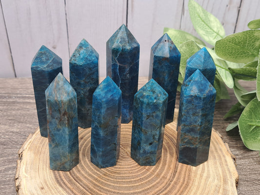 Blue Apatite Towers