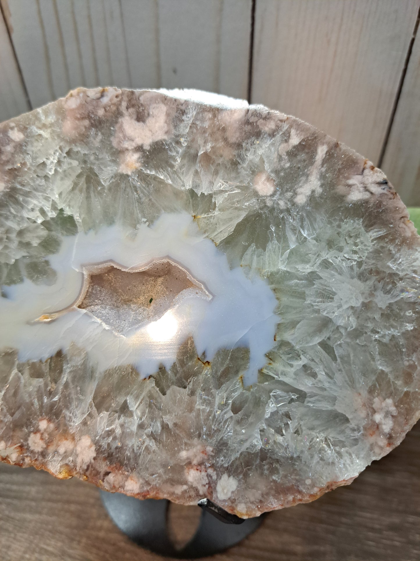 Druzy Slab - Presulite, Flower Agate