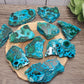 Malachite & Chrysocolla Slab