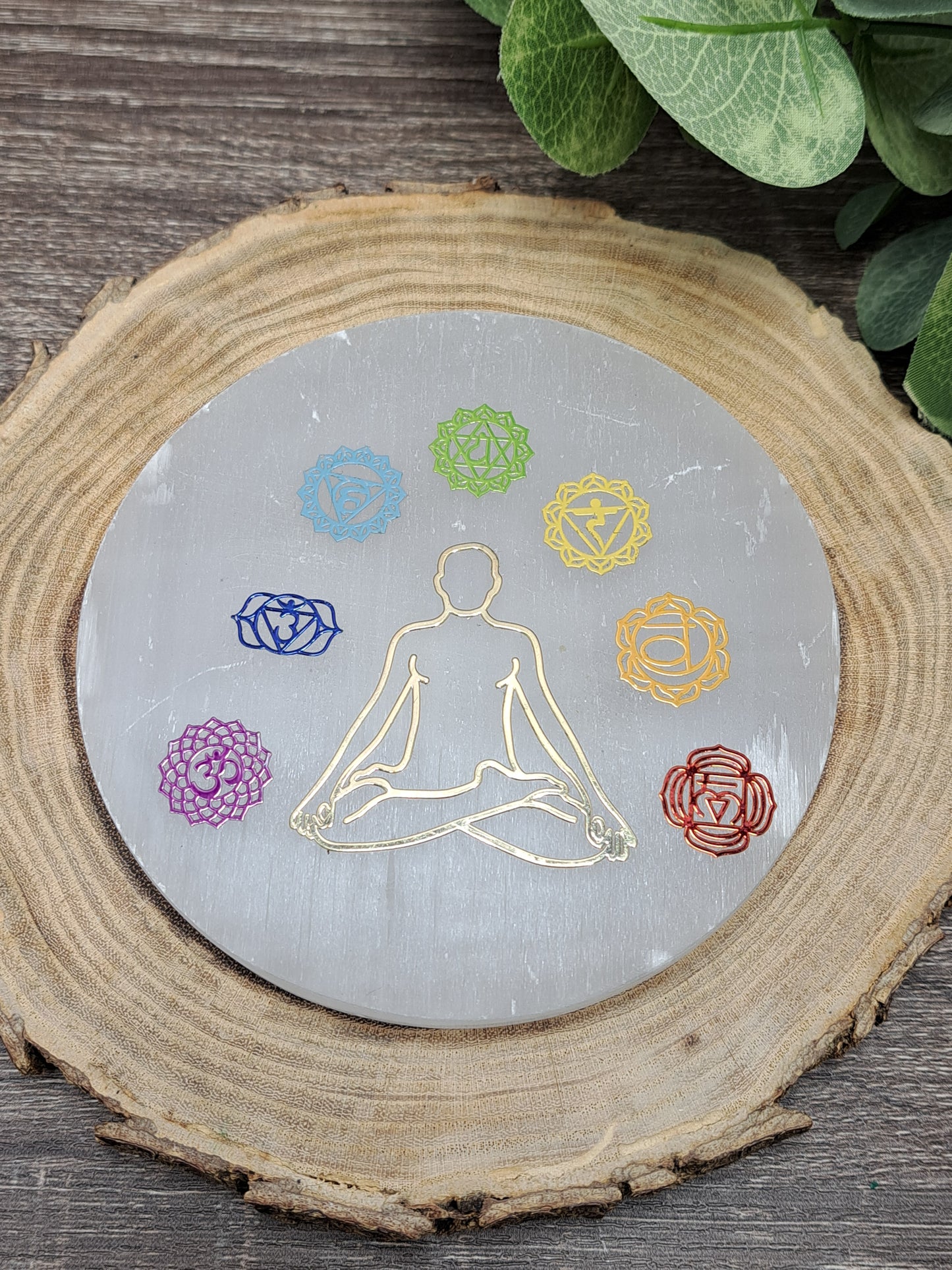 Selenite Charging Plates