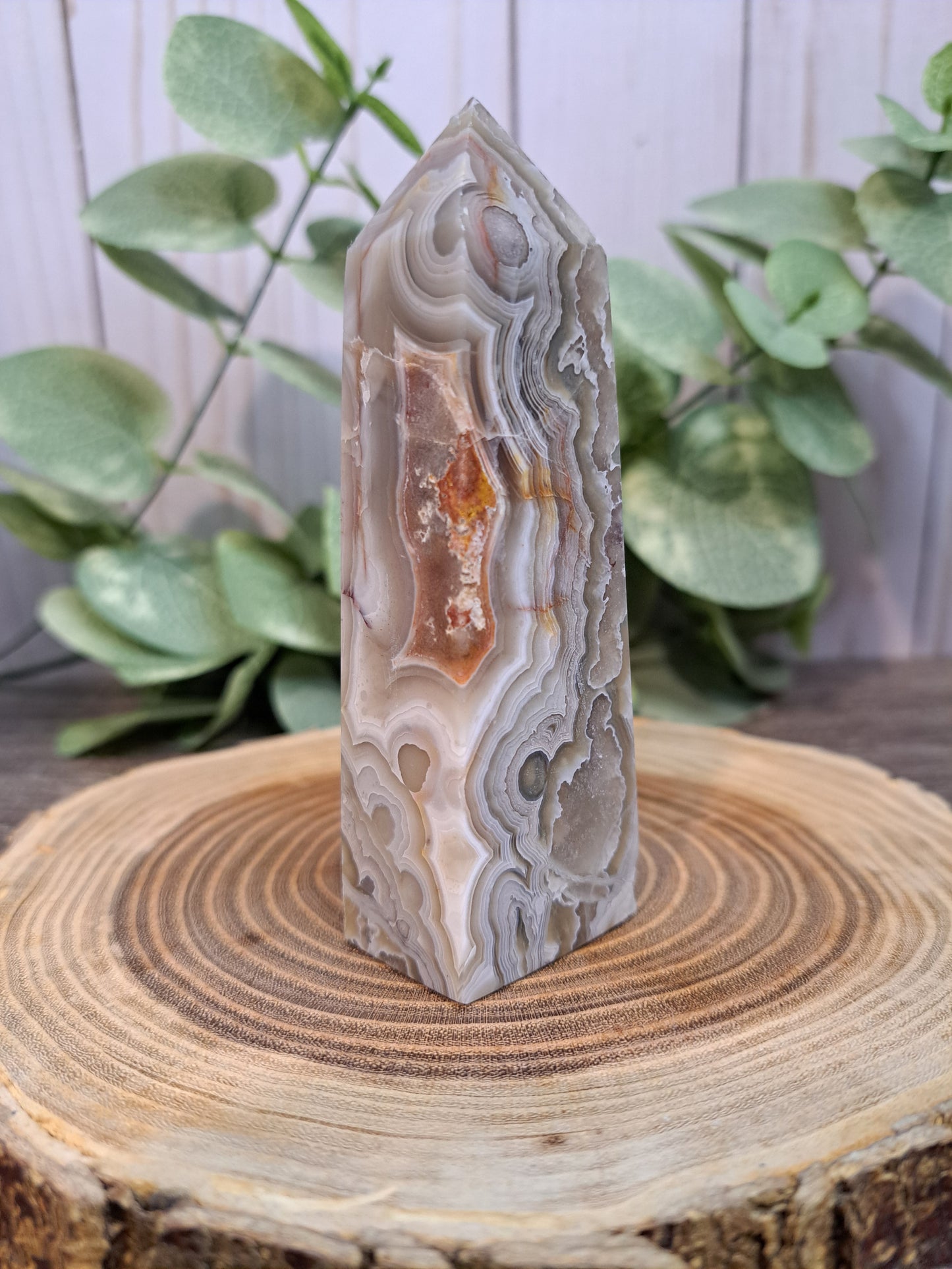 Mexican Lace Agate Towers