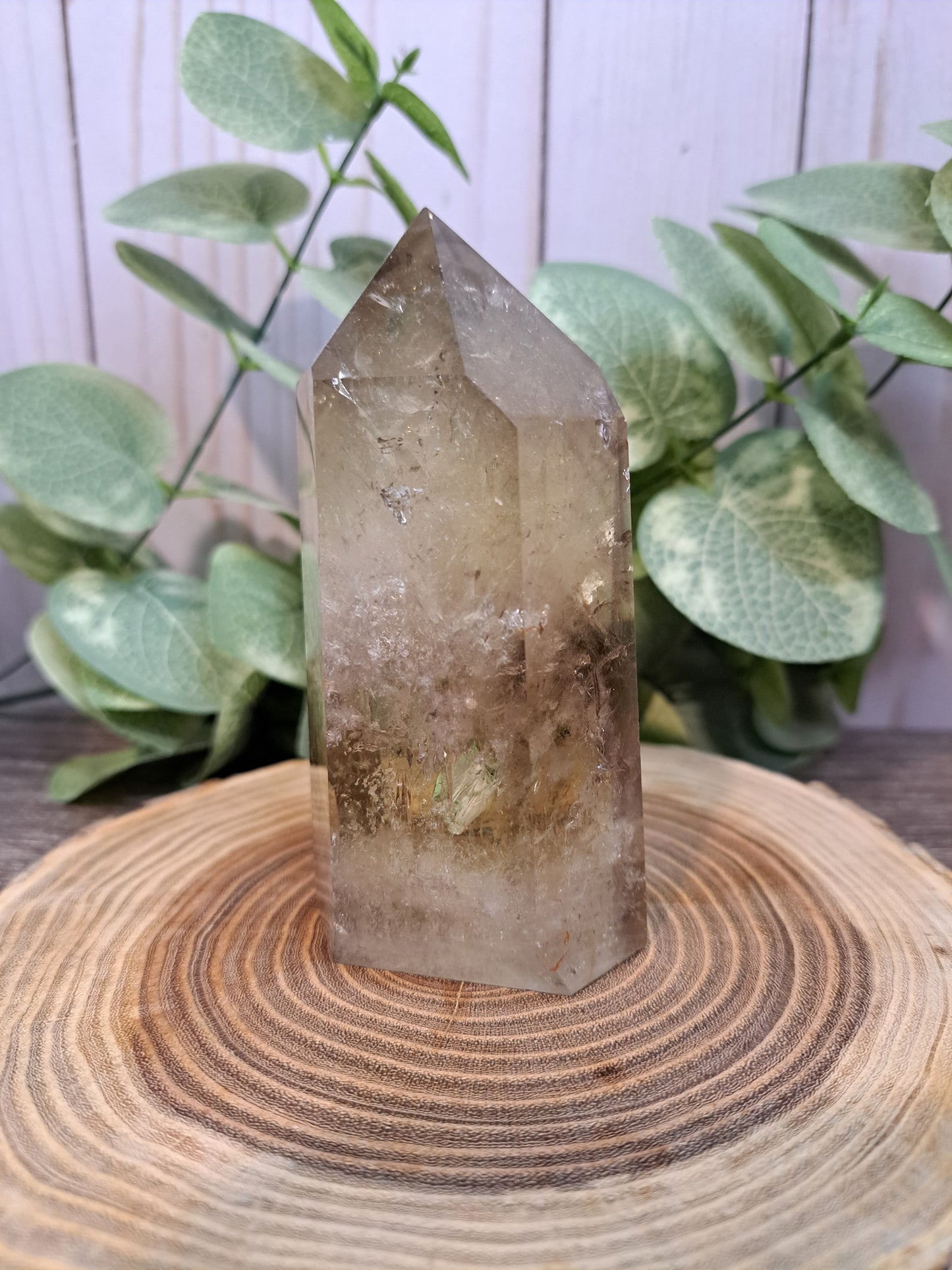 Smokey Citrine Tower