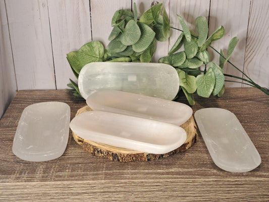Selenite Bowl/Plate - Rectangle