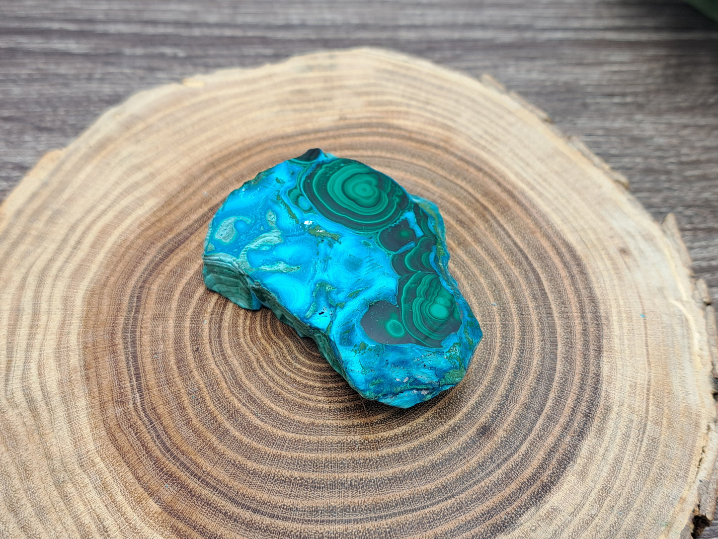 Malachite & Chrysocolla Slab