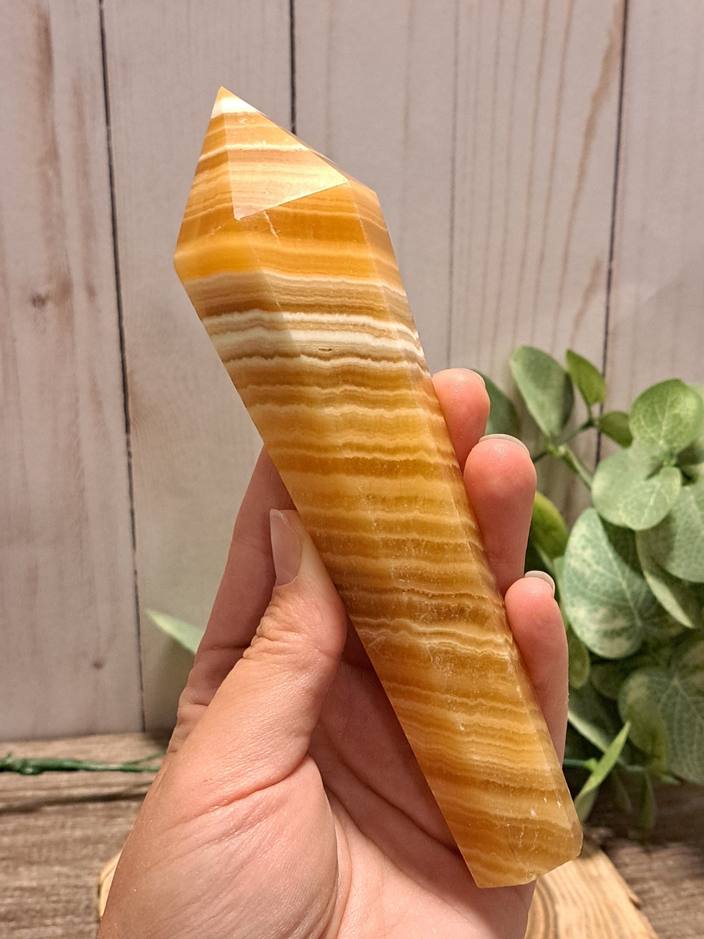 Orange Calcite Wands