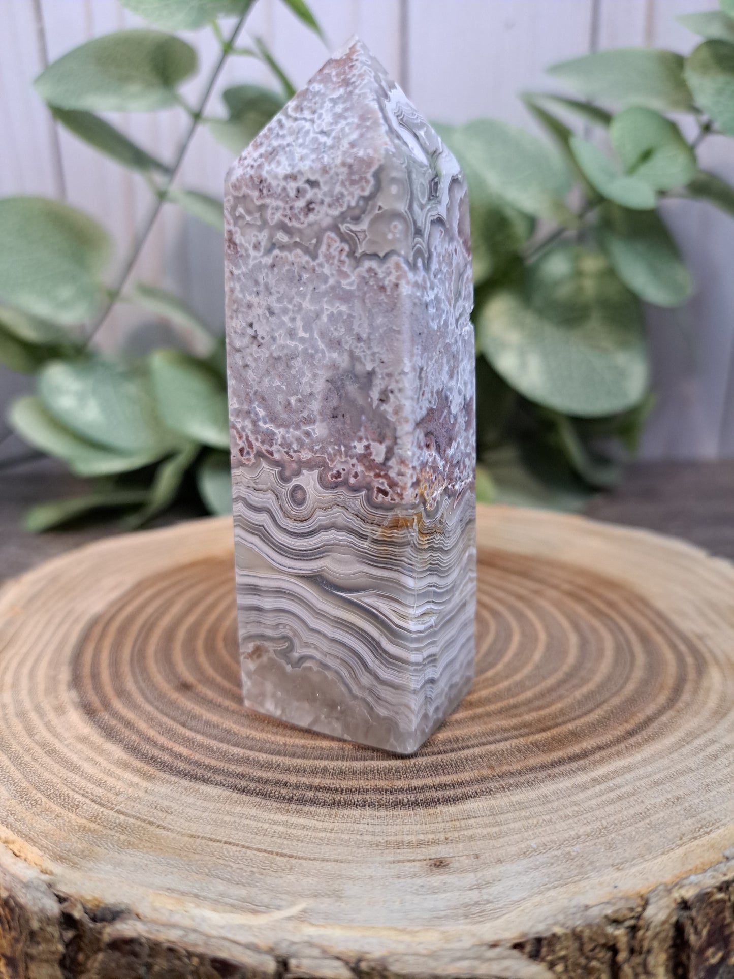 Mexican Lace Agate Towers