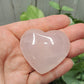 Rose Quartz Heart Carvings
