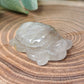 Golden Rutile Turtle Carvings