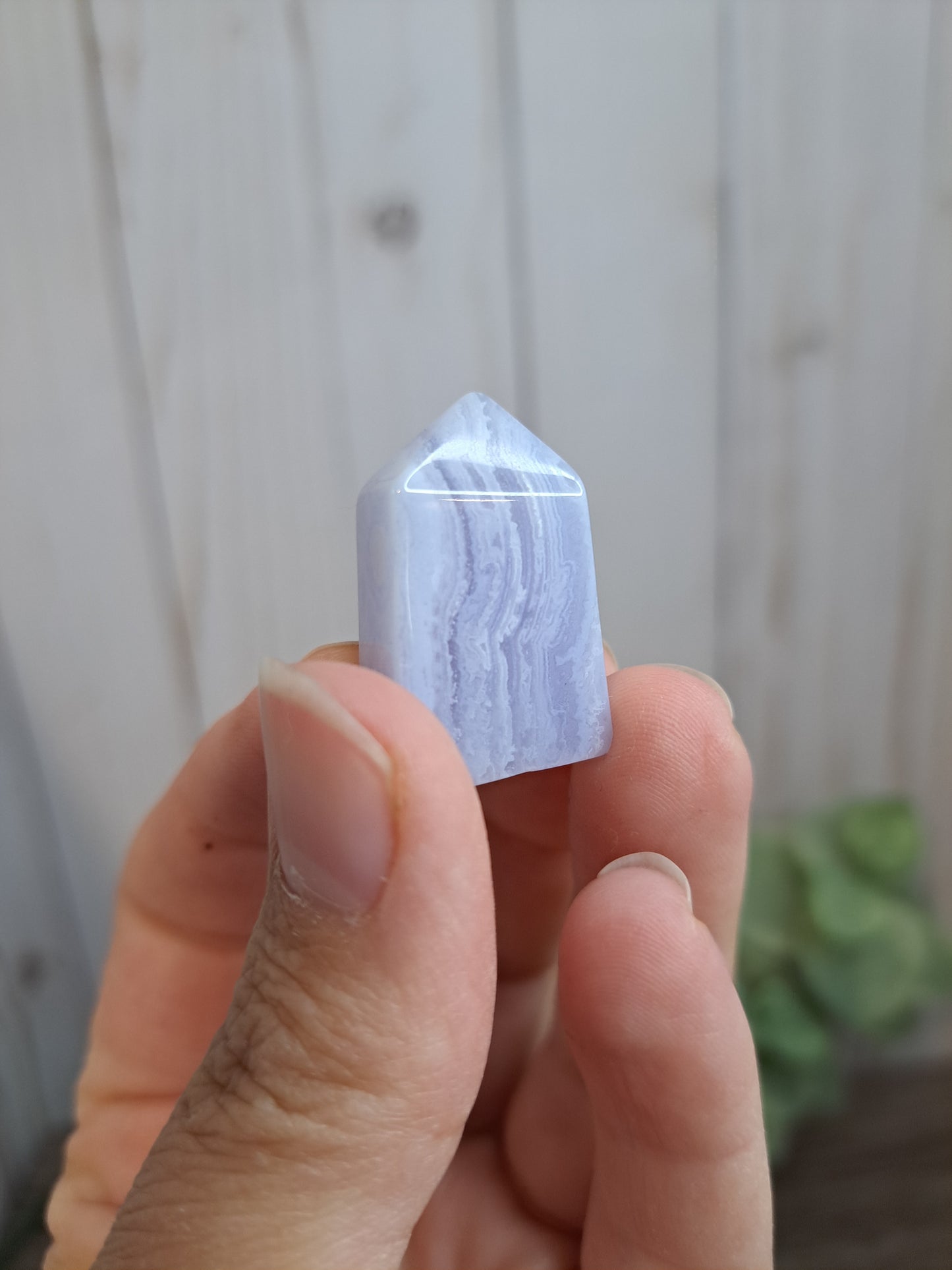 Blue Lace Agate Towers  - Small