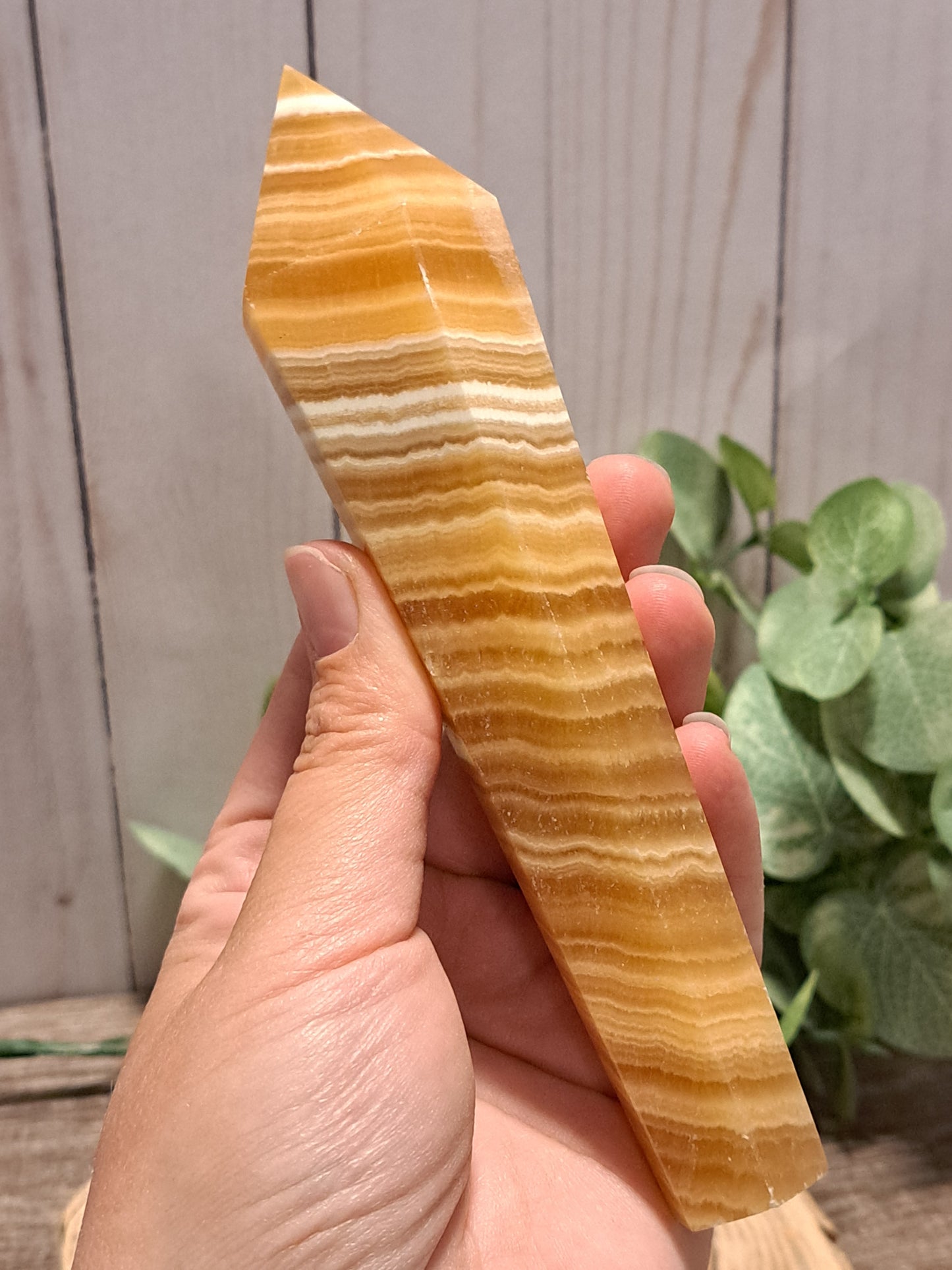 Orange Calcite Wands