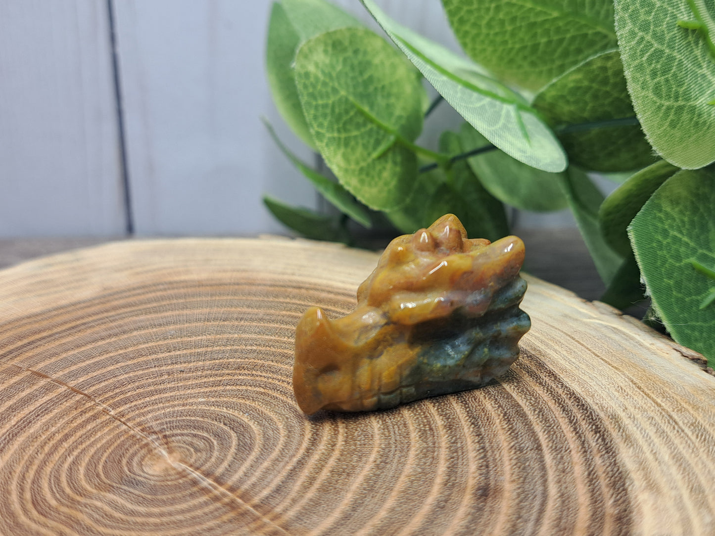 Dragon Head Mini Carvings - mini