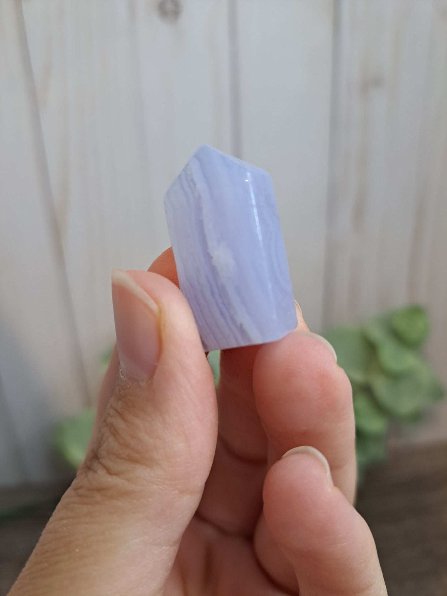 Blue Lace Agate Towers  - Small