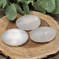 Selenite Palm Stone
