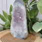 Amethyst and Agate Druzy Tower (Thinner recommend a stand to help support)
