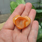 Carnelian Druzy Hearts