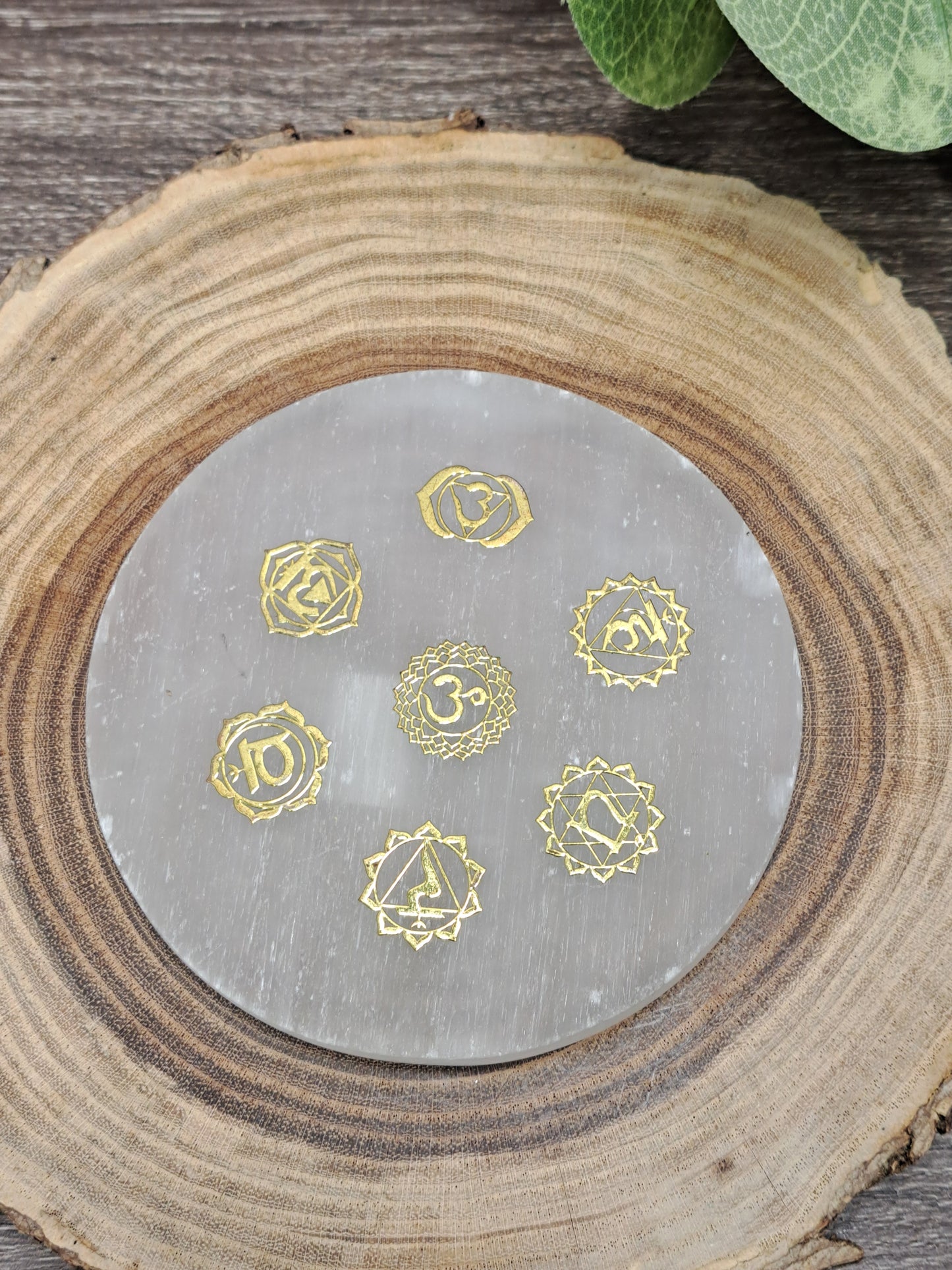 Selenite Charging Plates