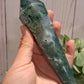 Moss Agate Wand