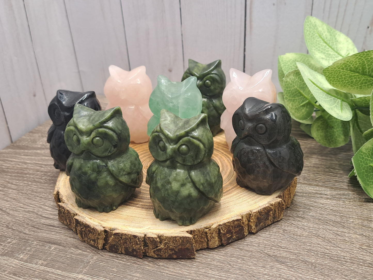 Owl Carvings - Medium