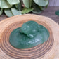 Frog Carving on Lily Pad