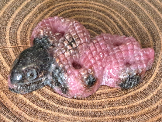 Rhodonite Snakes
