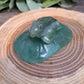 Frog Carving on Lily Pad